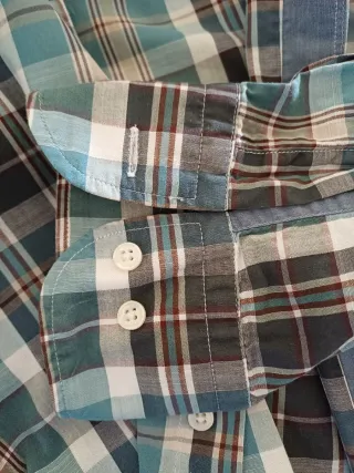 Camisa Massimo Dutti Cuadros XL
