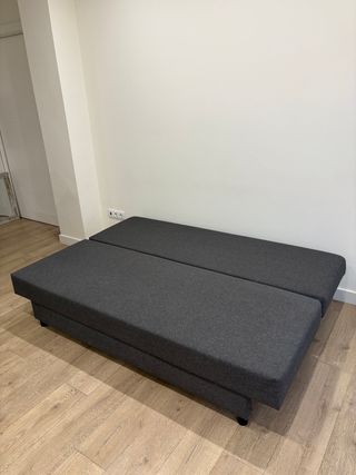 Divano-letto IKEA ALVDALEN 3 posti grigio