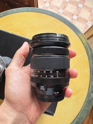 Cámara Fujifilm XT5 + Objetivo Fujinon 16-80 mm F4