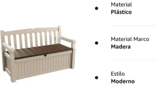 Keter Eden - Banco arcón Exterior 265L