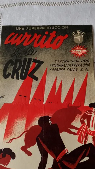 Programa Cine Currito de la Cruz 1936