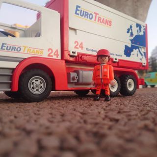 Playmobil 9370 Camión Euro Trans Truck