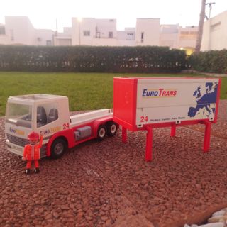 Playmobil 9370 Camión Euro Trans Truck