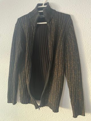 Chaqueta canalé vintage