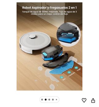 Robot Aspirador y Fregasuelos