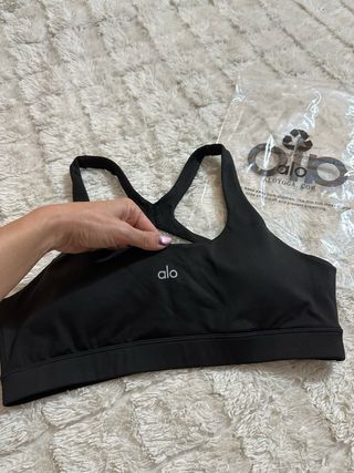 Alo Yoga Conjunto Deportivo Negro Talla S/M