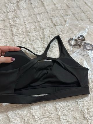 Alo Yoga Conjunto Deportivo Negro Talla S/M