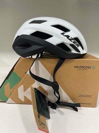 Casco Lazer Strada KinetiCore Blanco Talla M