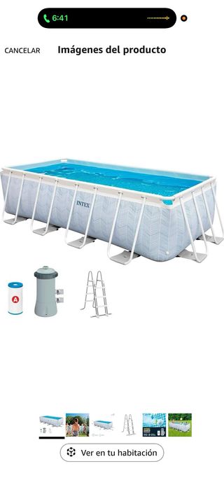 Piscina Rectangular Intex Chevron