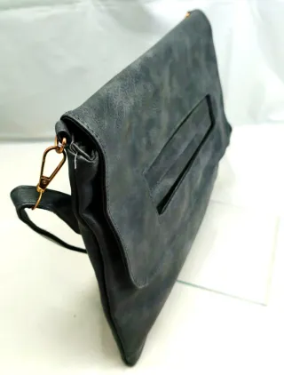Borsa tracolla/pochette grigia