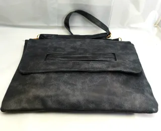 Borsa tracolla/pochette grigia