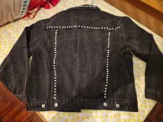 Giacca Jeans We11done Nera Taglia S