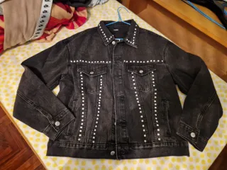 Giacca Jeans We11done Nera Taglia S