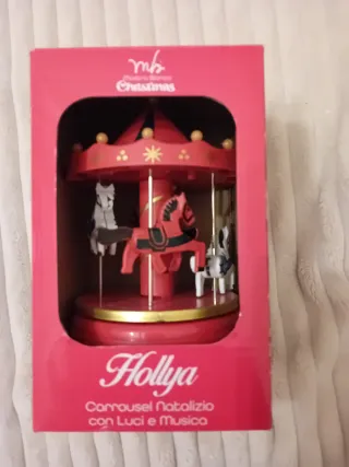Carillon Giostrina Hollya con Luci e Musica