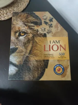 Puzzle I AM LION 550 piezas