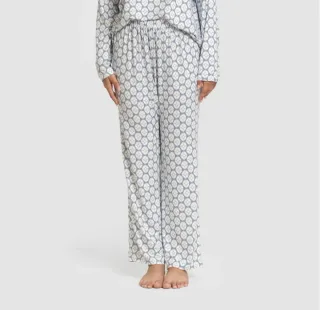 Pijama Largo Tramas XL Mujer