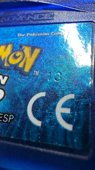 Pokemon Zafiro ORIGINAL GameBoy Advance