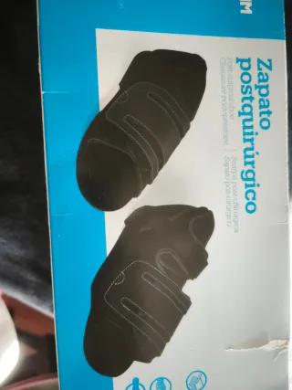 Zapato postquirúrgico talón invertido T39/40