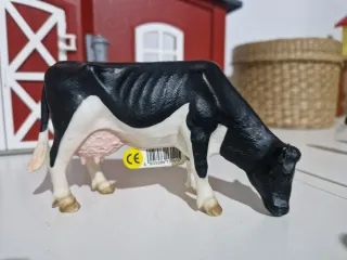 Schleich con Vacas negras. Descatalogadas.