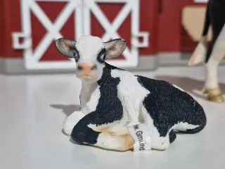Schleich con Vacas negras. Descatalogadas.