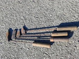 Herramientas antiguas de soldar