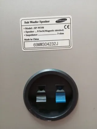 Subwoofer Samsung precio anuncio por el samsung