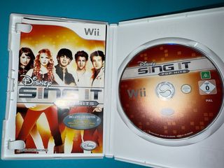 Juegos Wii Disney Sing It + Micrófono