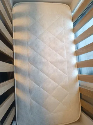 Cuna IKID + colchón invierno/verano