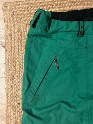 Pantalón de Snowboard Talla XL Verde