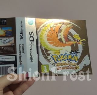 Cajas METALIZADAS Pokemon Heartgold y Soulsilver