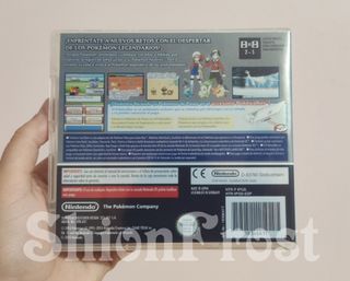 Cajas METALIZADAS Pokemon Heartgold y Soulsilver