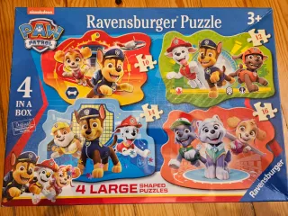 4 Puzzles Paw Patrol Ravensburger