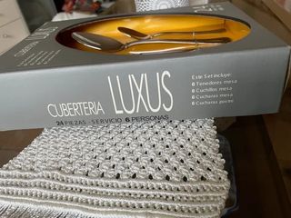 Cubertería Luxus 24 Piezas