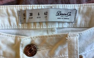 Pantalón largo blanco