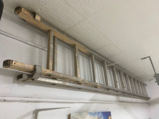 Escalera de 2 tramos 12 peldaños