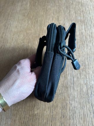 Riñonera Táctica para Cinturón Negra