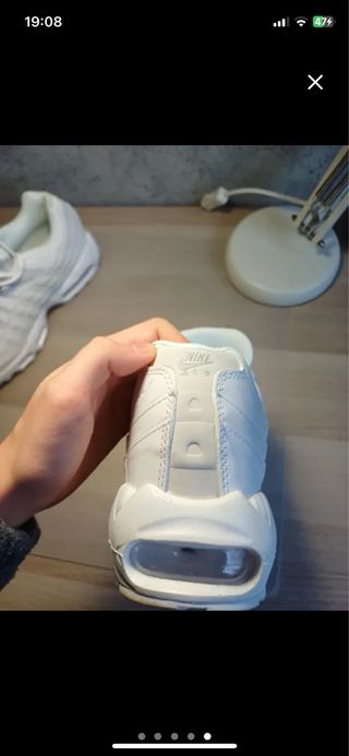 Zapatillas Nike Air Max 95 Blancas ..