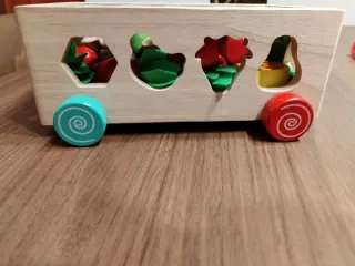 Gioco incastro legno frutta e verdura