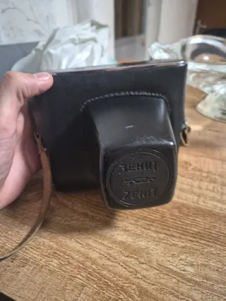 Cámara Reflex Zenit Plata