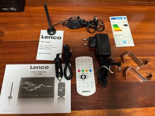 Televisor Portátil Lenco con batería