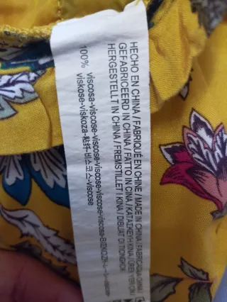 Pantalón corto viscosa Stradivarius T-S