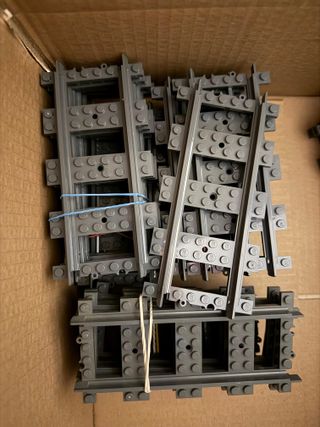 22 Binari Dritti Lego Originali