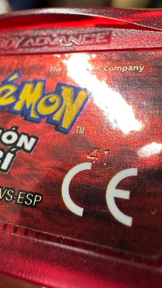 Pokemon Rubi ORIGINAL GameBoy Advance