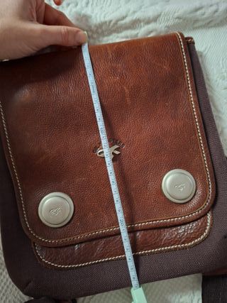 Mochila pequeña de piel