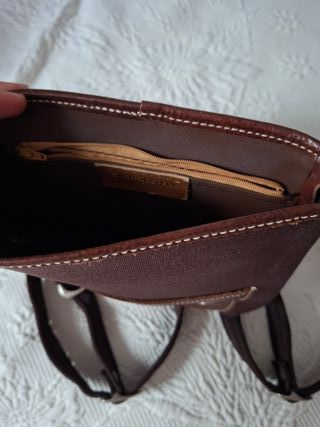 Mochila pequeña de piel