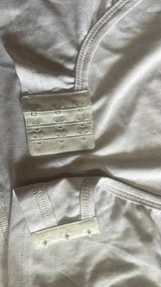 Top blanco escote espalda Talla XS