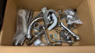 Rubinetto miscelatore cromato