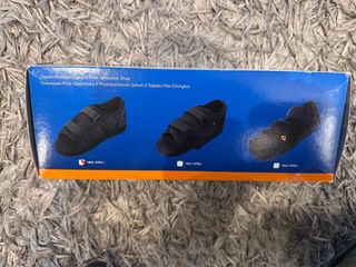 Zapato ortopédico negro