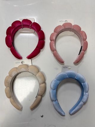 Diadema acolchada terciopelo