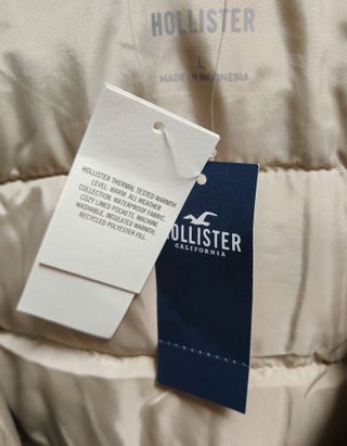 Chaqueta Hollister IMPERMEABLE nueva